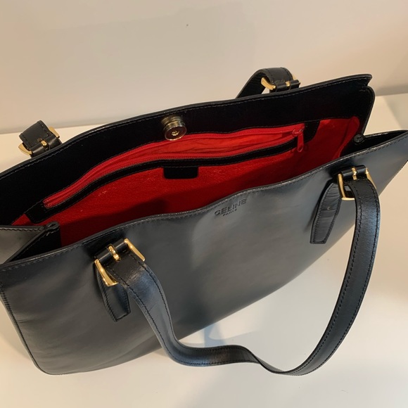 Celine Paris Authentic Leather Handbag - Picture 3 of 8